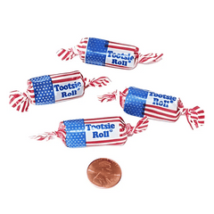 Patriotic Tootsie Rolls (140 total tootsie rolls in 2 bags) 10?› each