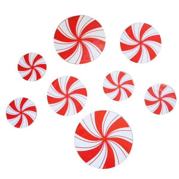 Peppermint Candy Floor Decals (8/package) $1.46 each