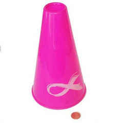 Pink Ribbon Megaphone (24 total megaphones in 2 bags) 82?› each