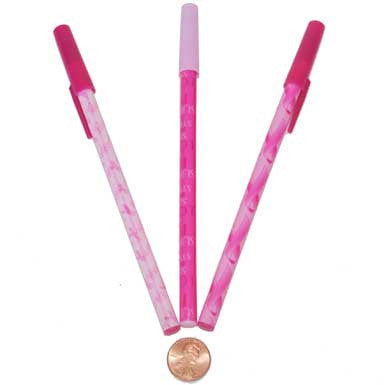 Pink Ribbon Pens (144 total pens in 2 bags) 24?› each