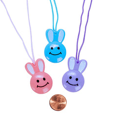 Easter Bunny Necklace (144 total necklaces in 2 bags) 24?› each