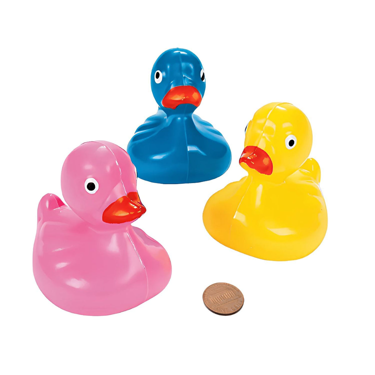 Plastic Floating Ducks (24 total plastic ducks in 2 bags) 49?› each