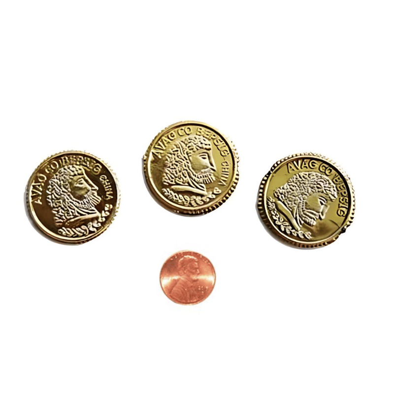 Plastic Pirate Gold Coins (144/package) 5?› each