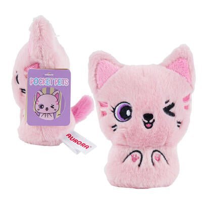 Pocket Pets - Meet Shrimp the Cat: The 5-Inch Adorable Plush Companion-Eco Friendly