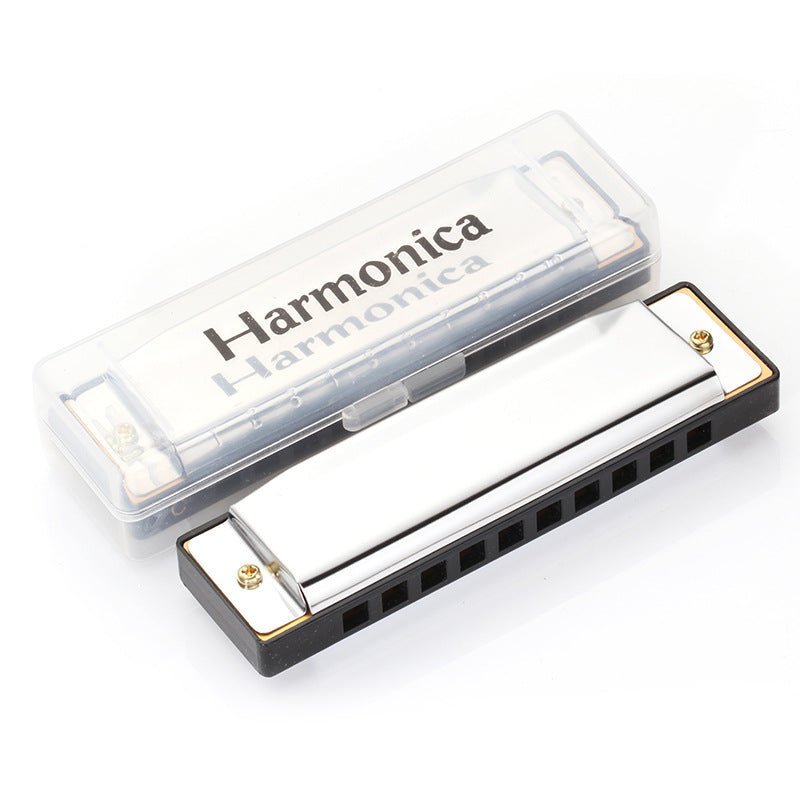 144-Piece Case of Harmonicas with Plastic Carrying Case