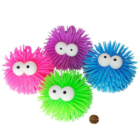 Puffer Balls with Eyes (12/box) $1.95 each