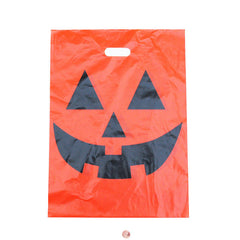 Pumpkin Treat Bags (100 total plastic treat bags in 2 bags) 25?› each