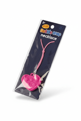 Rainbow Heart Pop Fidget Necklace ƒ?? Silicone Pendant | Multicolor | Sold Individually