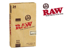 Raw Classic 1 1/4" Size Rolling Paper 24 packs