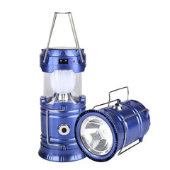Rechargeable Solar Camping Lantern with Flashlight |Select Packaging  & Plug