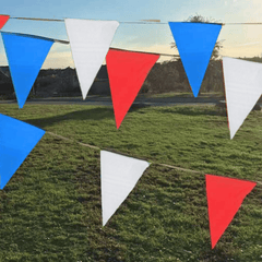 Red White and Blue Pennant (100 feet long)