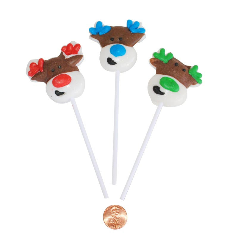 Reindeer Shaped Lollipops (24 total pops in 2 boxes) 52?› each