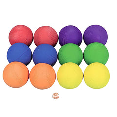 Colorful Rubber Baseballs (12/bag) $3.30 each