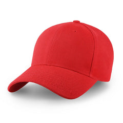 Plain Velcro Baseball Cap Solid Color Blank