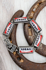 TIPI Cowboy Country Silvertone Magnetic Bracelet