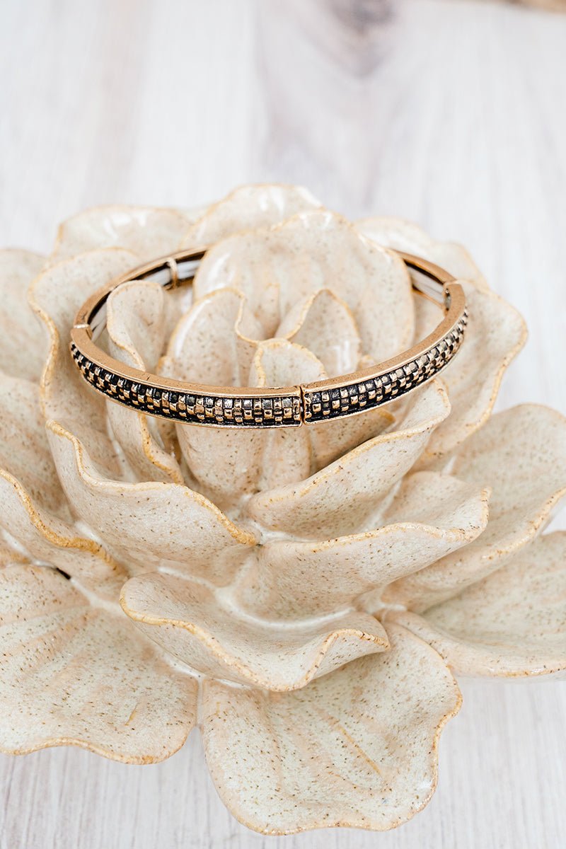TIPI Frontier Fame Goldtone Stretch Bracelet