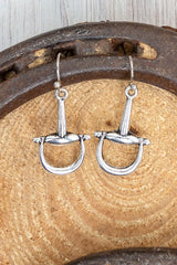 TIPI Kentucky Tack Silvertone Earrings