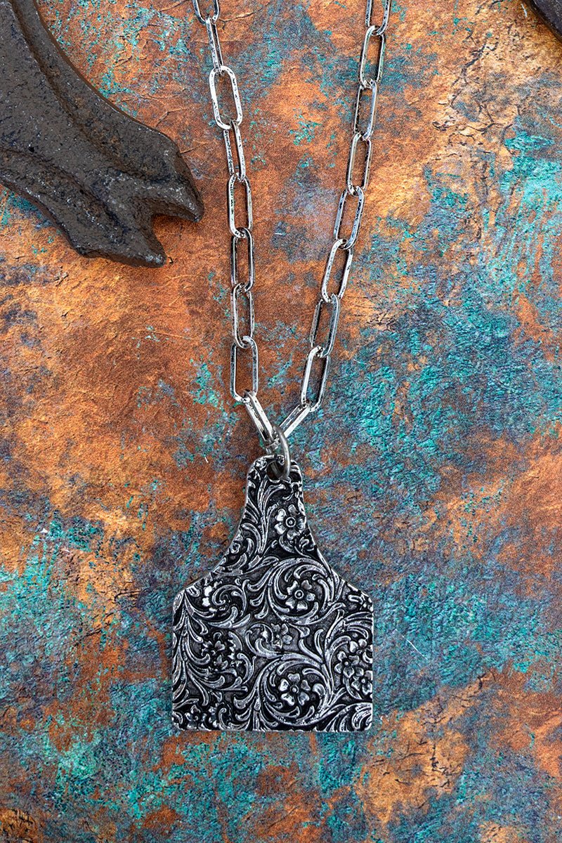 TIPI Willa Wildflower Silvertone Necklace
