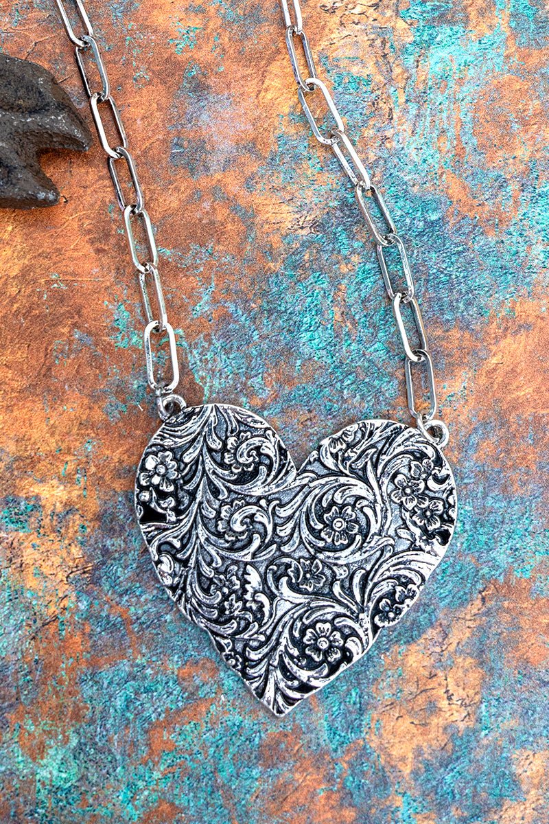 TIPI Sweetwater Wildflower Silvertone Necklace