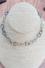 TIPI Hampton Tack Two-Tone Necklace
