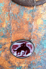 TIPI Wild Ride Silvertone Necklace