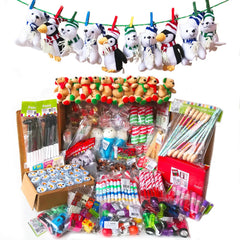 Santa Shop Holiday Merchandise - Bulk 672 Gifts & Toys (Includes Stuffed Animals) 44?› each
