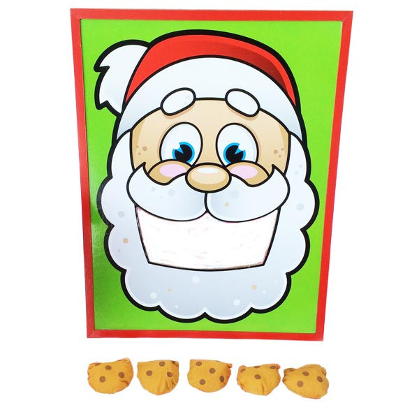 Santa's Cookies Bean Bag Toss Set (includes 5 bean bags)