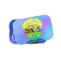 Cartoon Magnetic Lid Medium Metal Rolling Tray - Size - 7.5*11.5