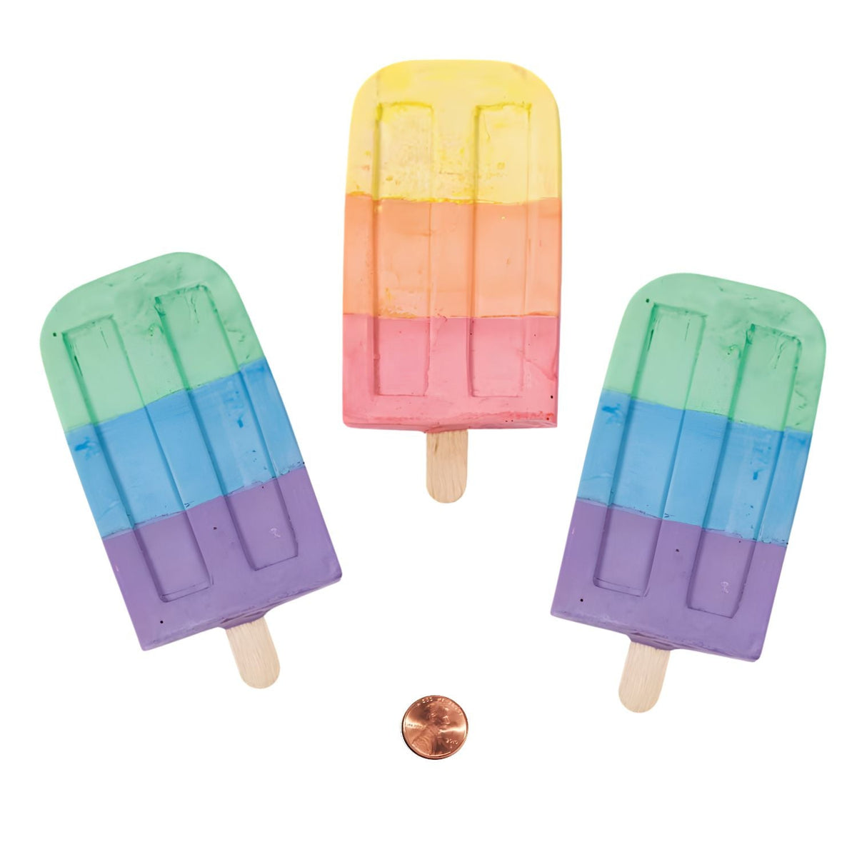 Sidewalk Chalk Unique Popsicle Shaped (24 total chalk pops in 2 boxes) $1.48 each