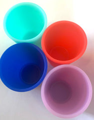 SILICONE DRINKING SHOT GLASSES (sold by the piece or dozen)