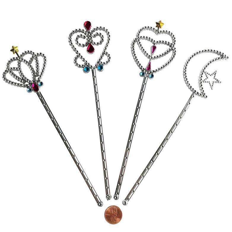 Jeweled Plastic Princess Wands (72/package) 31?› each