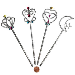 Jeweled Plastic Princess Wands (72/package) 31?› each