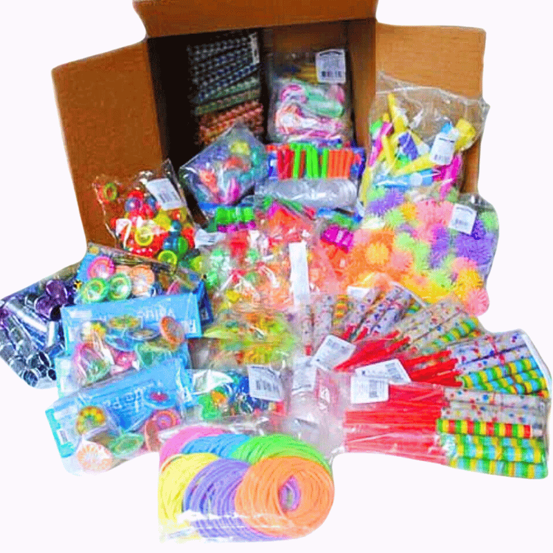 Small Toys and Prizes - Bulk Set (1100 toys) 13?› Each