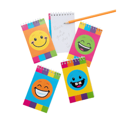 Mini Smiley NotePad (24 total smiley notepads in 2 bags) 44?› each