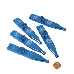 Metallic Snowflake Kazoos (48 total kazoos in 2 bags) 26?› each