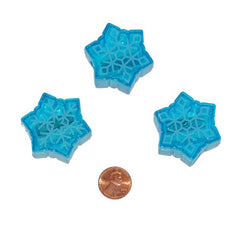 Snowflake Pencil Sharpeners (24 total sharpeners in 2 bags) 48?› each