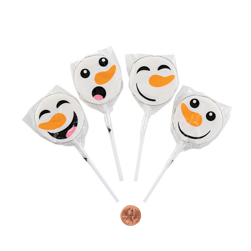 Snowman Face Suckers (24 total suckers in 2 boxes) 48?› each
