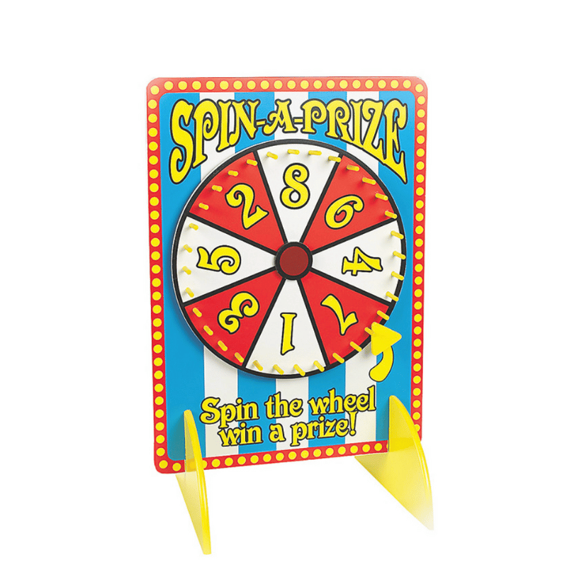 Carnival Tabletop Spinner $29.50 each