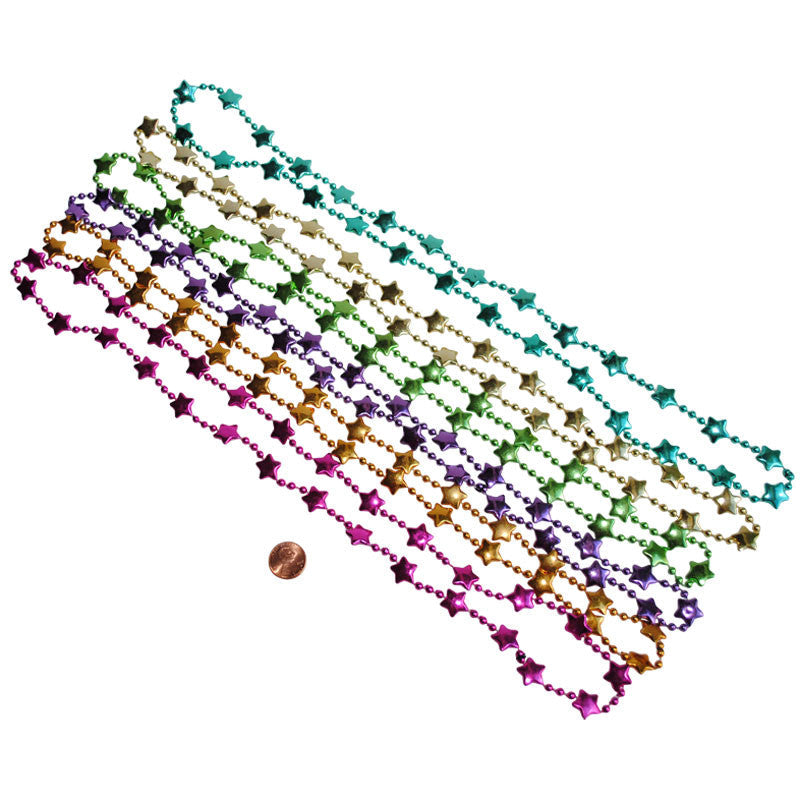 Star Bead Necklaces (96 total in 2 bags) 34?› each