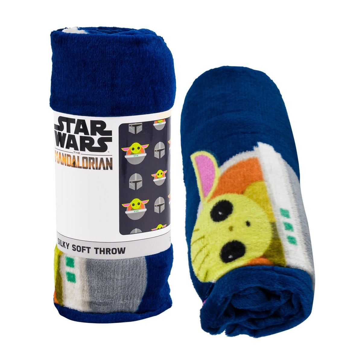 Star Wars The Mandalorian Grogu Silky Soft Throw Blanket ƒ?? 40??50" ƒ?? Kids Polyester Blanket