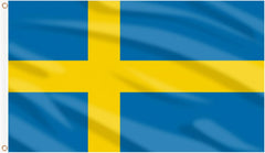 Sweden 3x5 Flag | Outdoor Indoor Country Flag | Soccer Fan & World Cup Supporters