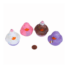 Sweet Treats Rubber Ducks (24 total ducks in 2 bags) 61?› each