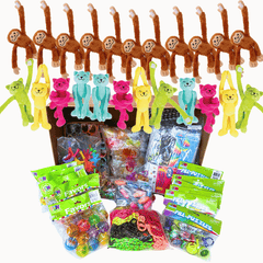 Teen Carnival Prize Pack  - 614 Bulk Prizes for Teenagers (Includes 48 Stuffed Animals) 41?› each