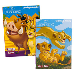 The Lion King Coloring Book ƒ?? 80 Pages (2 Assorted Covers=$1.45 EA)