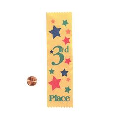 3rd Place Satin Ribbons (24 total ribbons in 2 bags) 35?› each