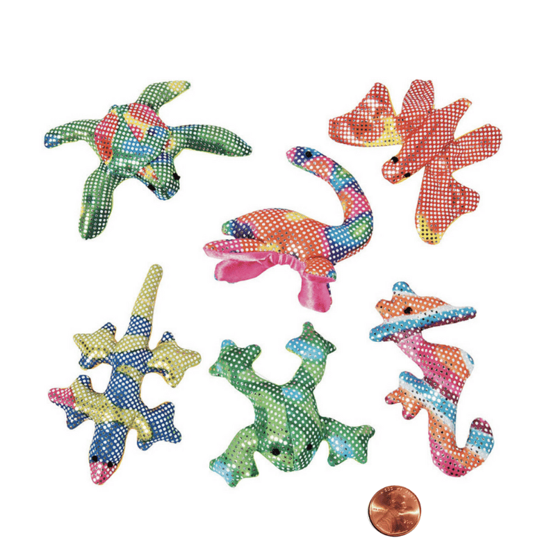 Mini Glitter Pocket Pets (24 total animals in 2 bags) 86?› each