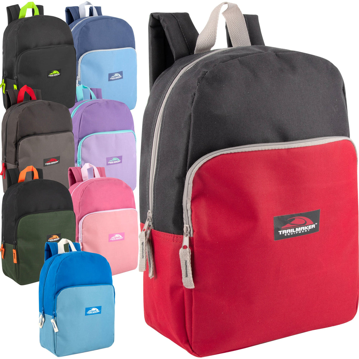 15-Inch Bulk Trailmaker Promo Backpack - Assorted Colors