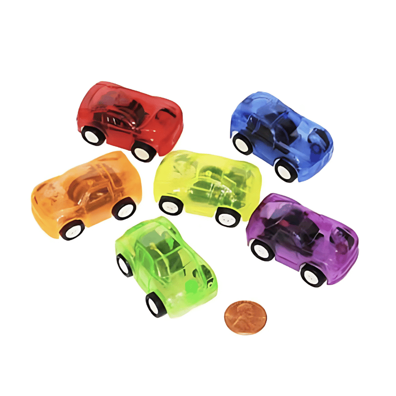 Transparent Pull Back Toy Cars (36 toy cars per package) 58?› each