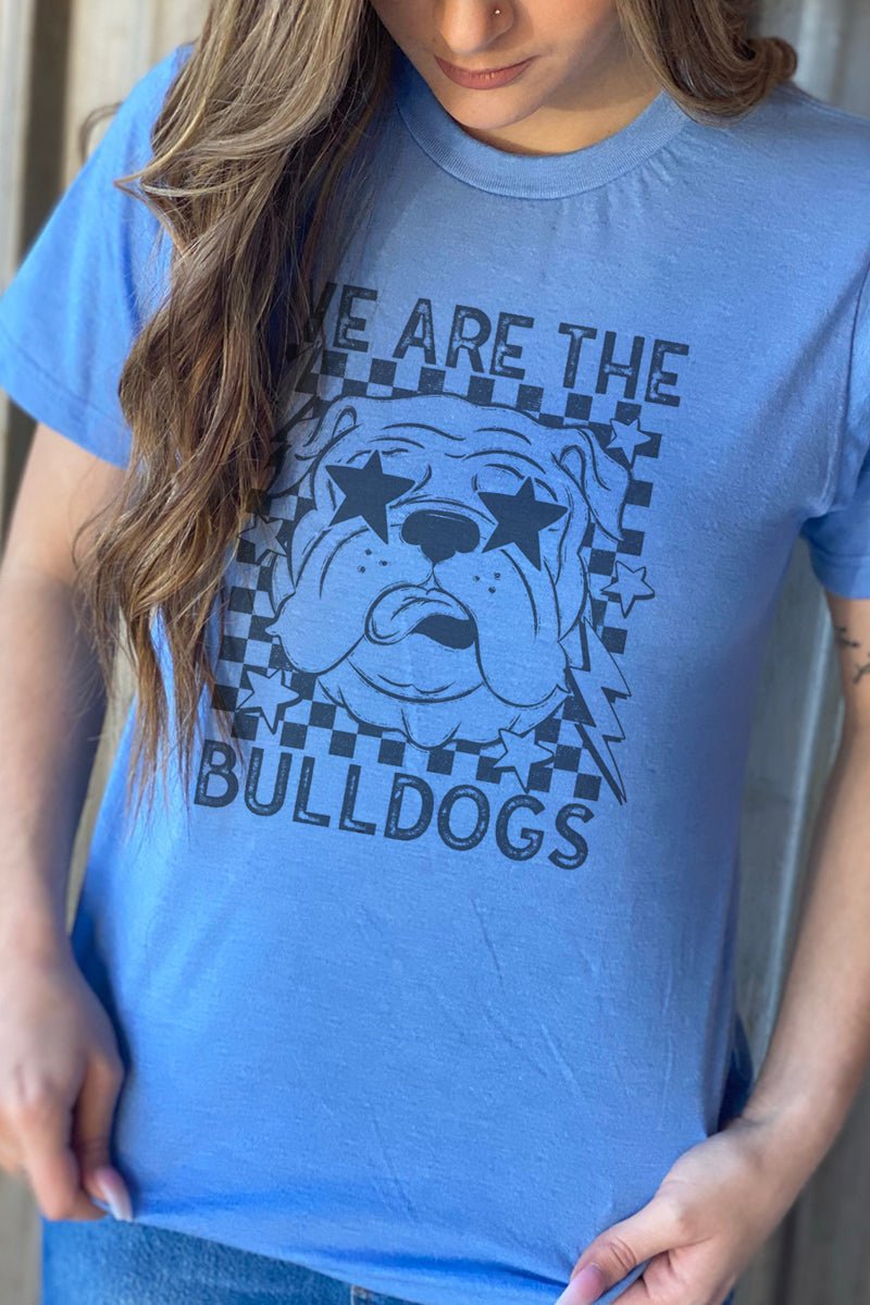 Stars We Are The Bulldogs Unisex Poly-Rich Blend Tee