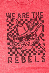 Stars We Are The Rebels Unisex Poly-Rich Blend Tee